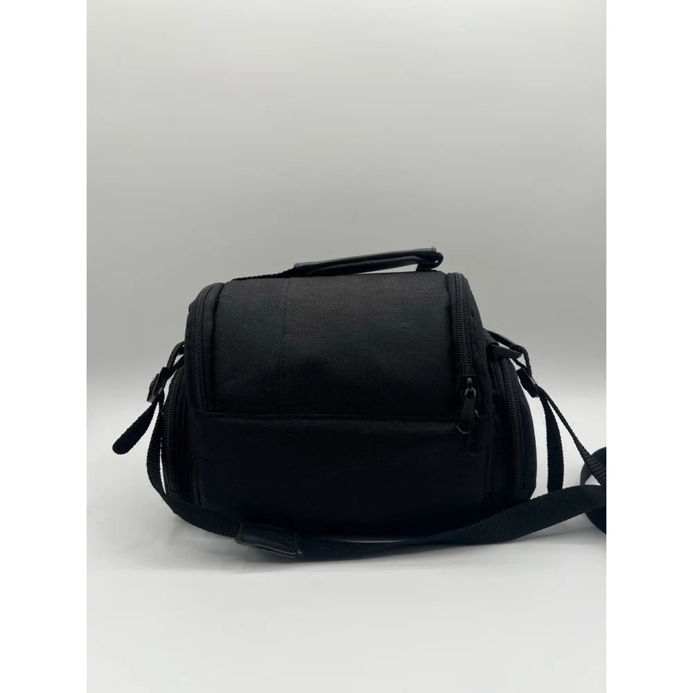 Deluxe Digital Photo Video Camera Camcorder Padded Carrying Case Black
